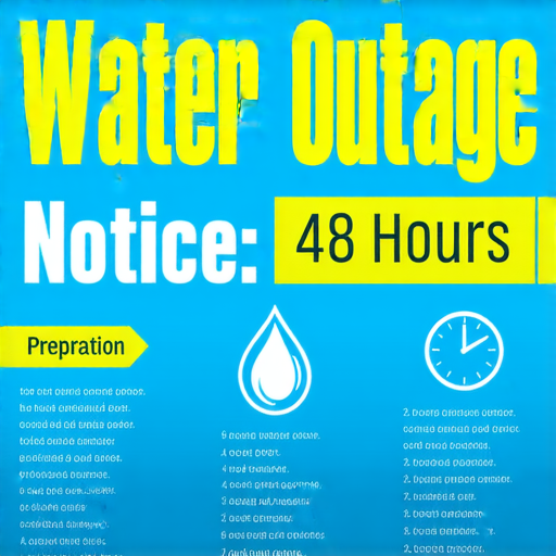 停水通知！你知道停水48小時影響嗎？快來了解！