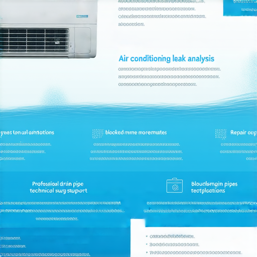 冷氣漏水？速查原因與專業解決方案！不再擔心！