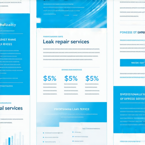 漏水問題多元化，立即了解各項維修費用和服務！