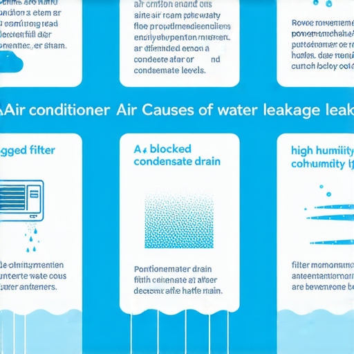 冷氣漏水？原來是這些原因！立即檢查你的設備！