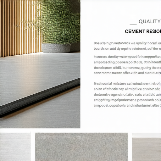 水泥防水板，讓您的家從此免受潮濕侵擾，立即瞭解更多！