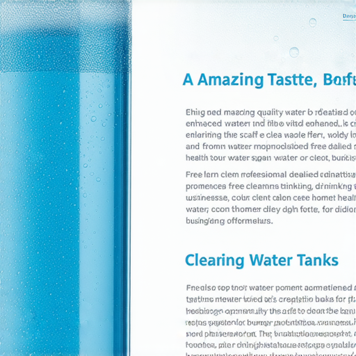 清潔水箱的驚人好處，立即改善您的水質！