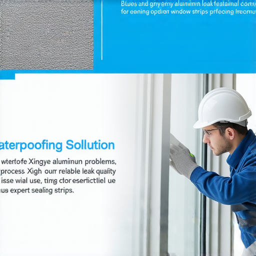 窗戶防水的秘密！如何用興業鋁膠條解決漏水問題？立即了解我們的專業服務！