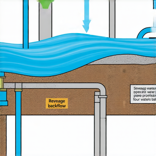 水渠倒灌屎的祕密，了解原因與專業解決方案！