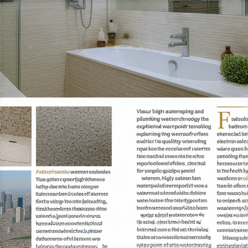 高層浴室防水秘籍，專業水電維修為您解決問題！探索更多！