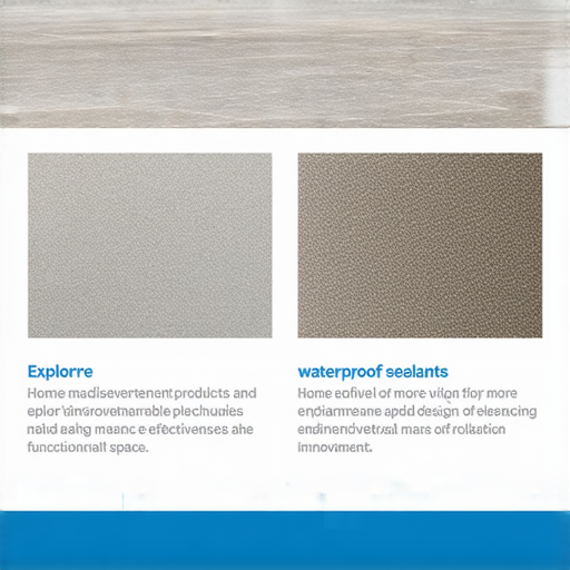 防水膠和雲石的秘密，解鎖家裡的維修新選擇！立即了解！