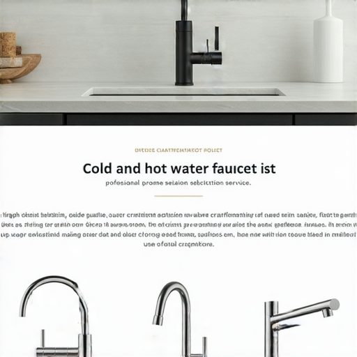 冷熱水龍頭分開，你知道怎麼選擇？快來了解我們的專業維修服務！