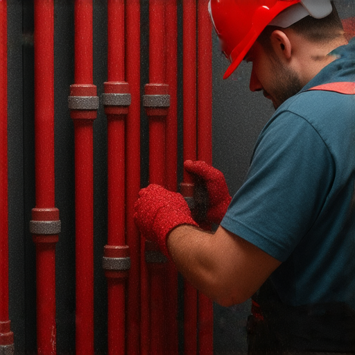 咸水紅色制漏水危機，立即檢查，專業水電維修為您解決！