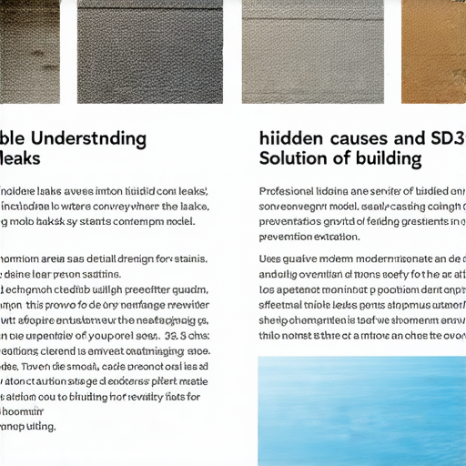 建築漏水隱藏的祕密，了解原因，預防損失！立即探索我們的專業服務！