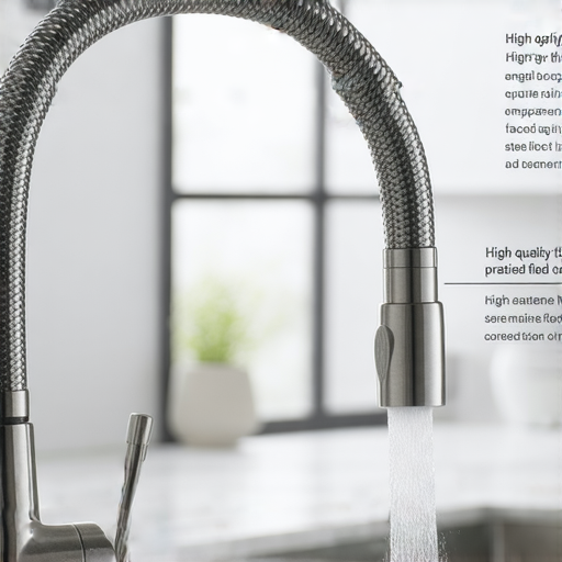 「解鎖水龍頭的秘密！你知道如何調整角度和選擇完美的鋼絲軟管嗎？」