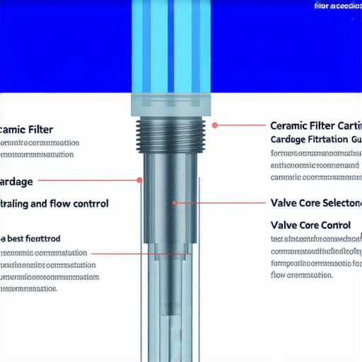 「解密水龍頭內部秘辛！專業教你選擇最佳陶瓷濾芯與閥芯，立即了解！」