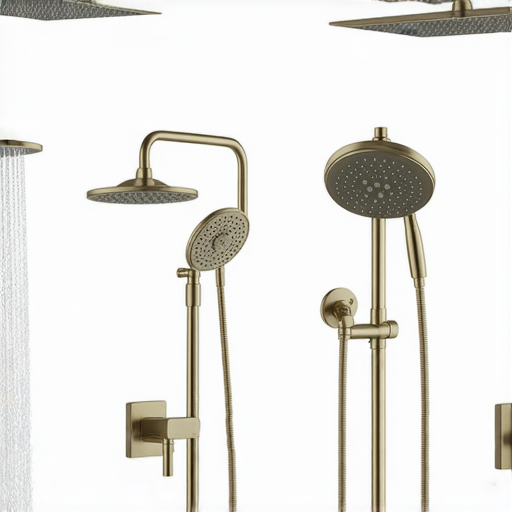 揭開完美淋浴的秘密！你不可錯過的七種花灑選擇，讓沐浴瞬間升級！