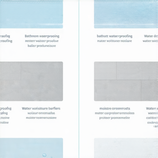 「浴室防水大揭秘！讓你的空間永無潮濕困擾，快速了解最佳材料與方法！」