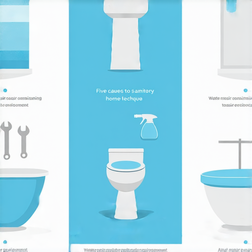 「馬桶底部漏水？揭秘五大原因與修復技巧，告別滴水煩惱！」