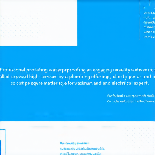 「專業防水秘訣曝光！一坪防水到底要花多少？立即了解水電好為您提供的專業服務！」