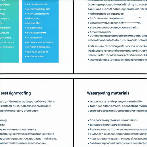 「如何選擇最優防水材料？水電好揭密一坪防水成本及專業服務！」